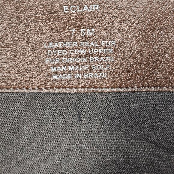 Matisse Eclair Leopard Cowhair Booties Women's 7.5 M - Picture 13 of 15